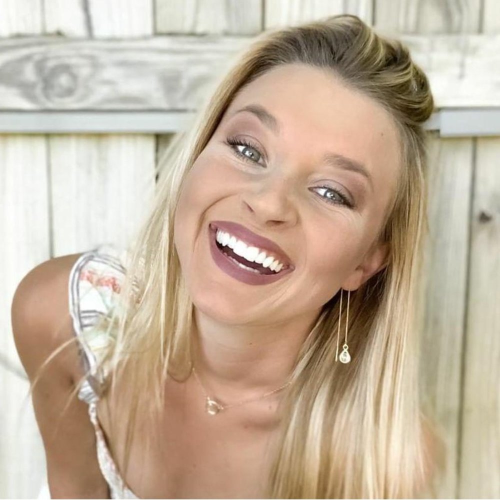 Cubic Zirconia Thread Drop Earrings+ FREE Nail Art